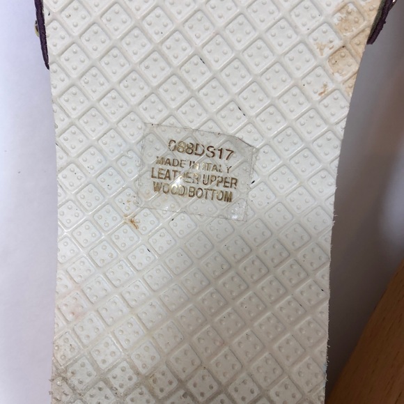 Dr. Scholl's Purple and Gold Sandals - Picture 8 of 12